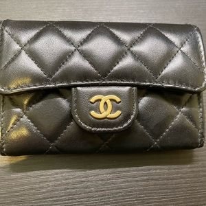 Chanel card holder